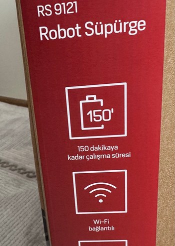 Arçelik !!Böylesi yok!!! tertemiz az kullanılmış robot süpürge