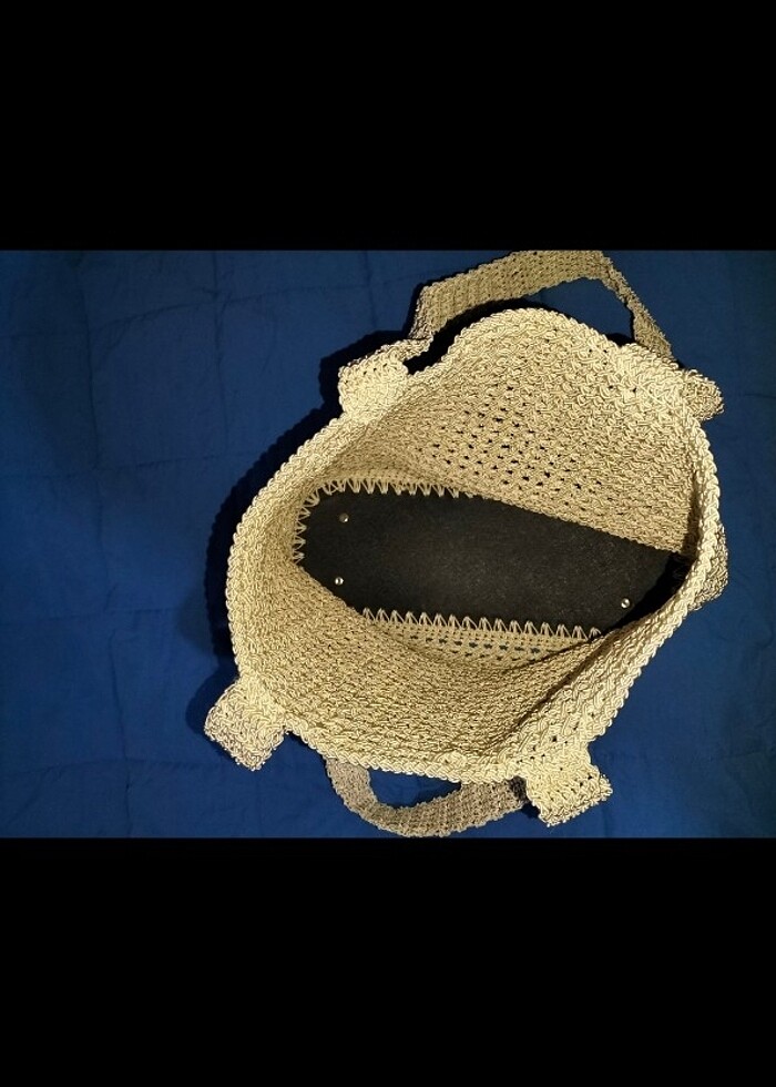 Örgü çanta  - Görsel 3