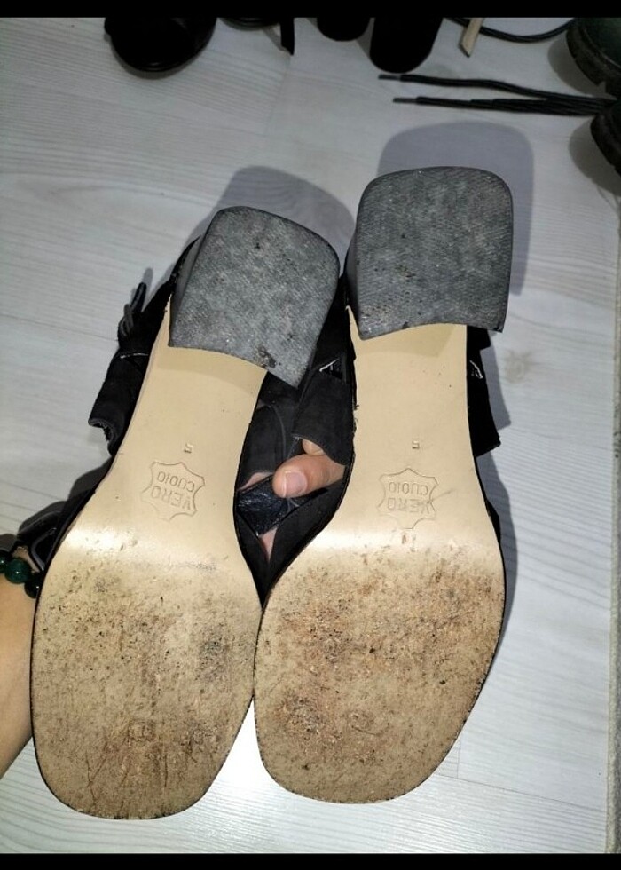 Kadın topuklu sandalet  - Görsel 3