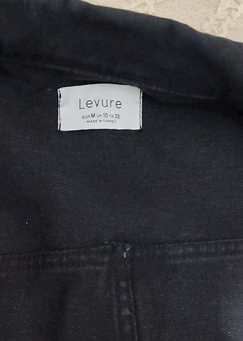 denim ceket gömlek 38.40 beden uyumlu sıfır ürün - Görsel 3