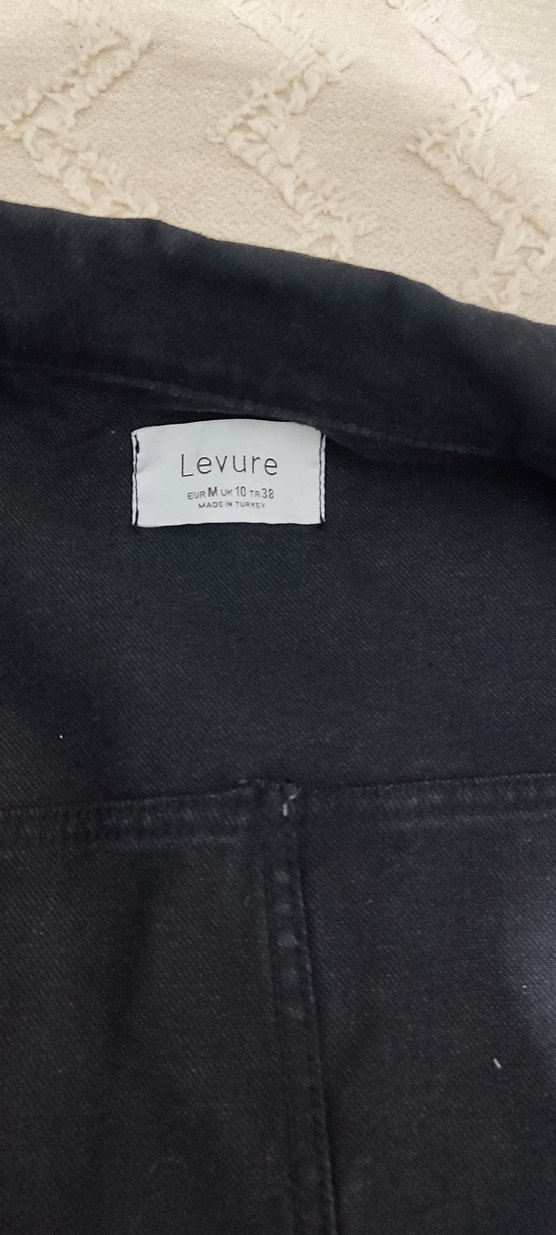 denim ceket gömlek 38.40 beden uyumlu sıfır ürün - Görsel 3