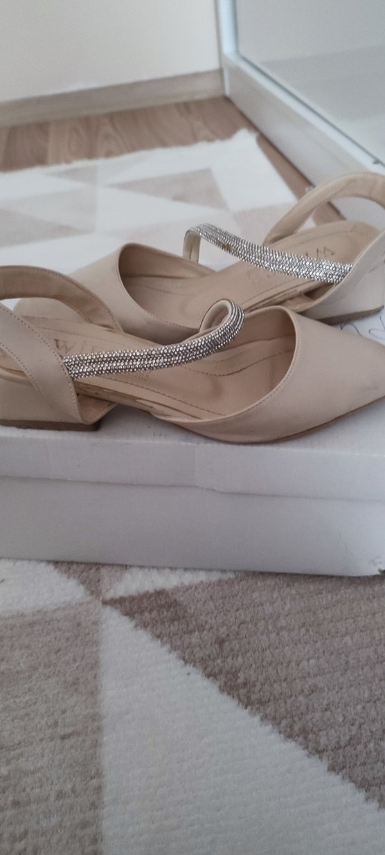 Bej taşlı hem günlük hemde özel günler için - Görsel 2