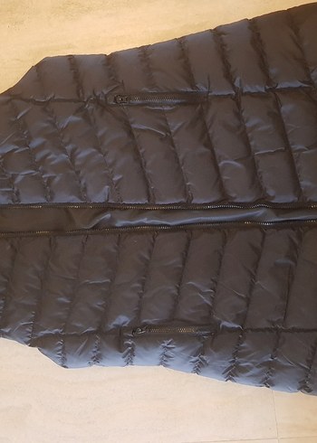 Siyah Fermuarlı Kadın Yelek - Görsel 2