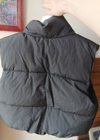 H&M siyah şişme yelek