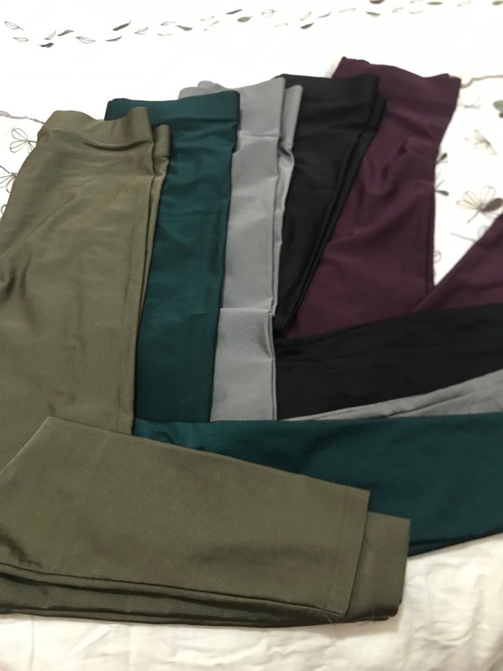 Yeşil Kadın Midi Tayt - Görsel 3