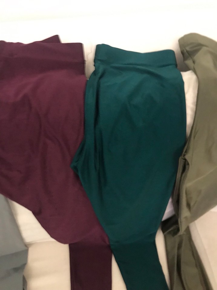 Yeşil Kadın Midi Tayt - Görsel 4