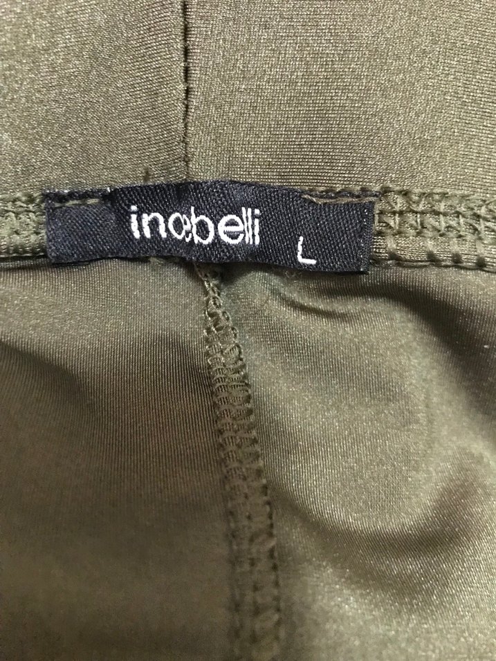 Kadın Haki Tayt Dar Kesim, Midi Boy - Görsel 2