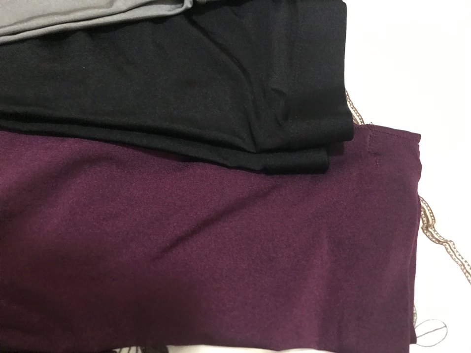 Bordo Elastik Tayt - Görsel 4