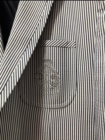 Çizgili ceket - Görsel 2