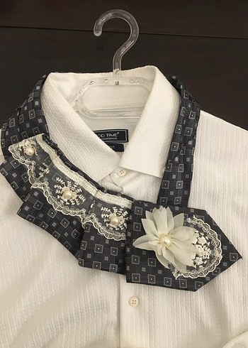 Renkli Avant-Garde  Kravat - Görsel 4