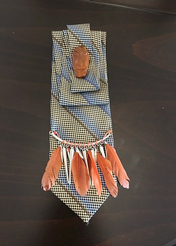 Renkli Avant-Garde  Kravat - Görsel 7