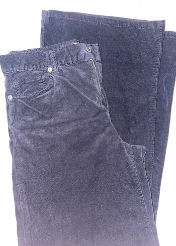 Mango Kadife Pantolon - Görsel 10