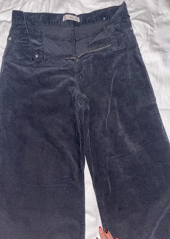 Mango Kadife Pantolon - Görsel 4