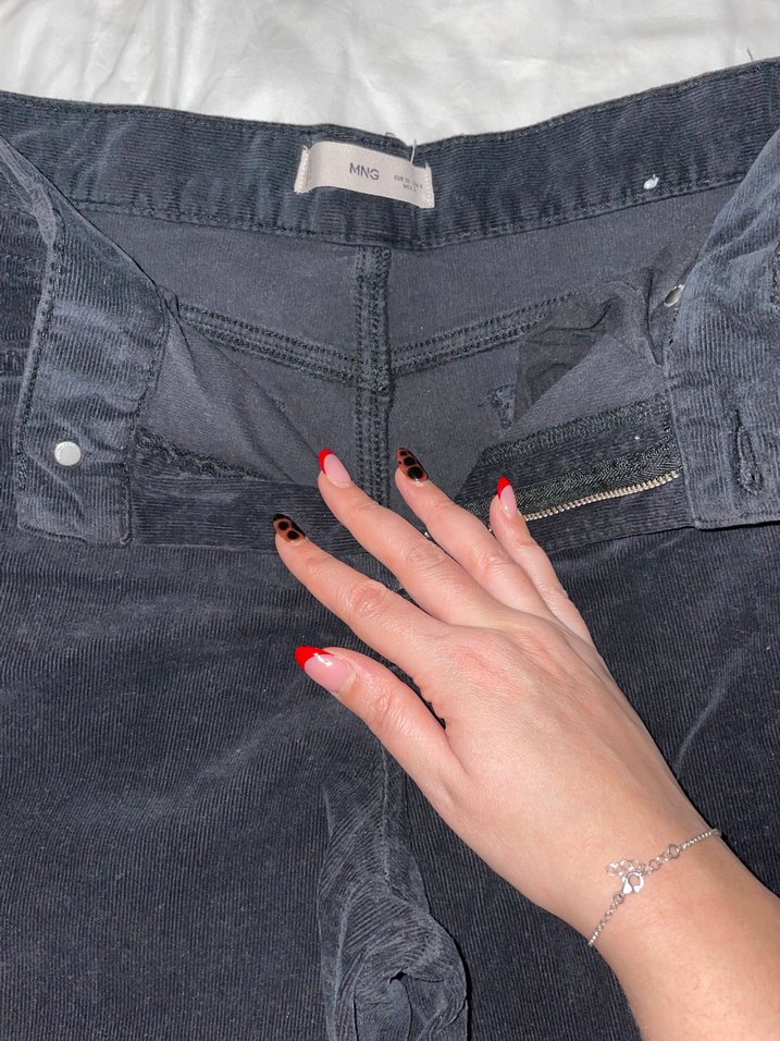 Mango Kadife Pantolon - Görsel 5