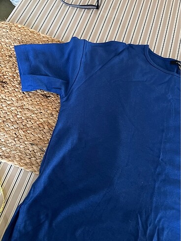 xs Beden lacivert Renk Mavi T Shirt