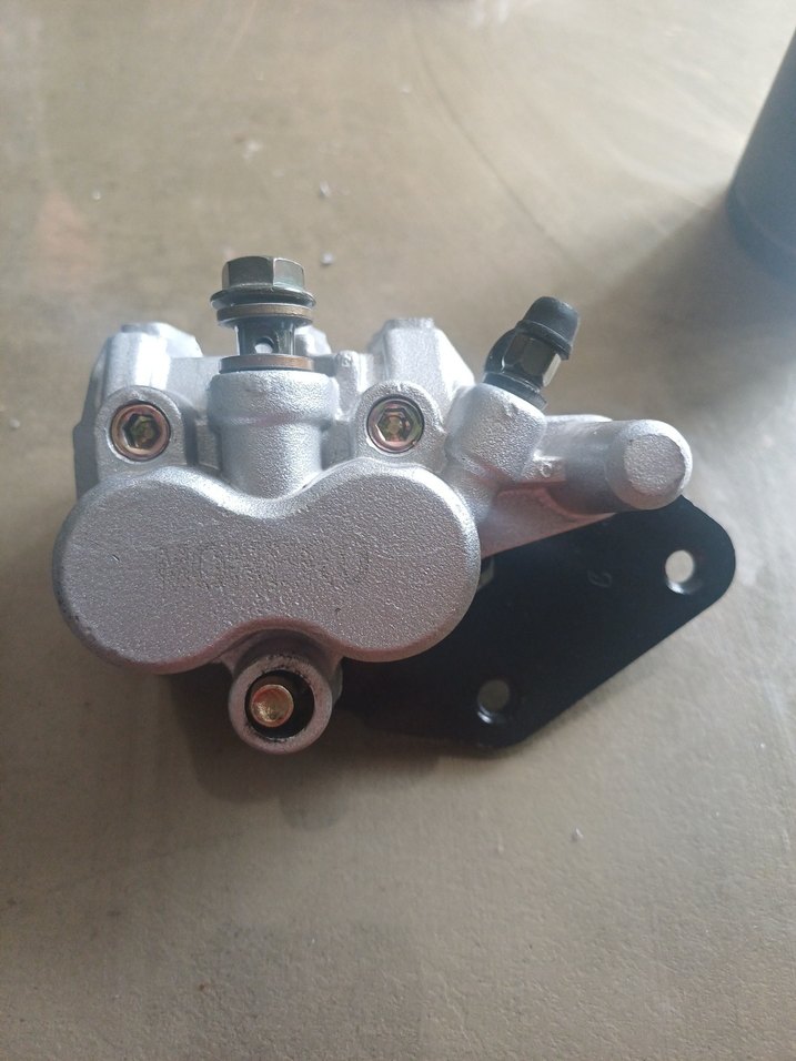 Gri Metal Motosiklet Dizlik - Görsel 2