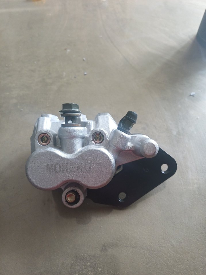 Gri Metal Motosiklet Dizlik - Görsel 3