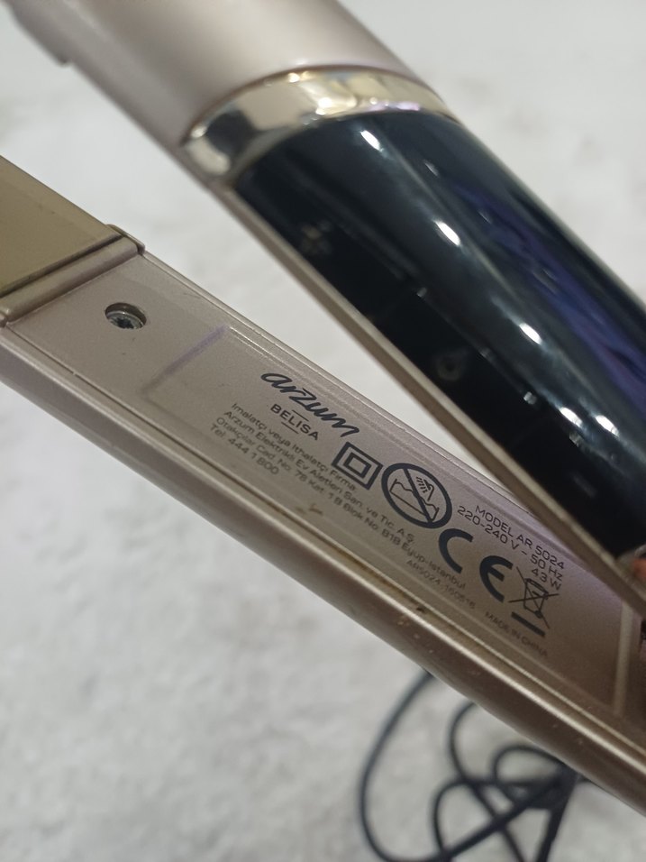 Bej Arzum Belisa Saç Düzleştirici - Görsel 2