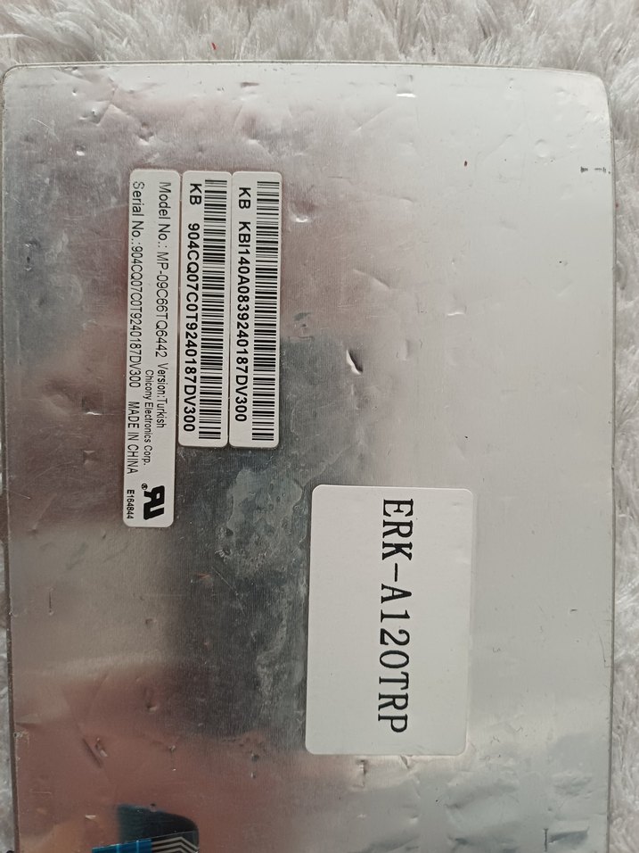 Siyah Laptop Klavyesi - Görsel 4