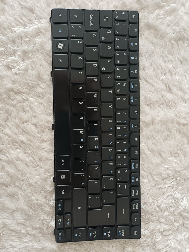 Siyah Laptop Klavyesi - Görsel 2