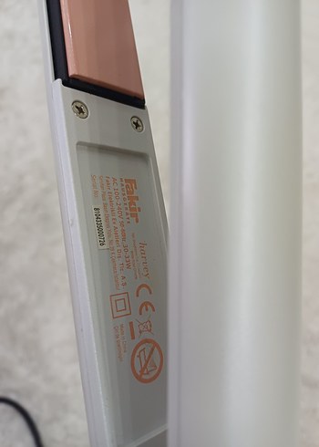 Fakir Harvey Beyaz Saç Düzleştirici - Görsel 6