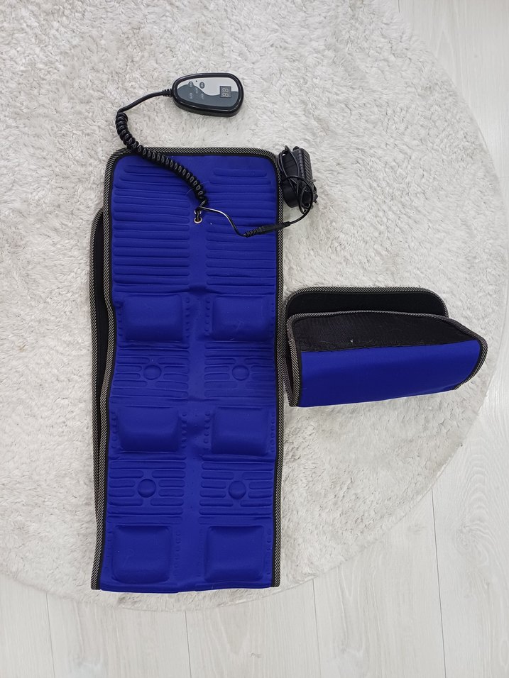 Mavi Yoga Kemeri ve Masaj Aleti - Görsel 3