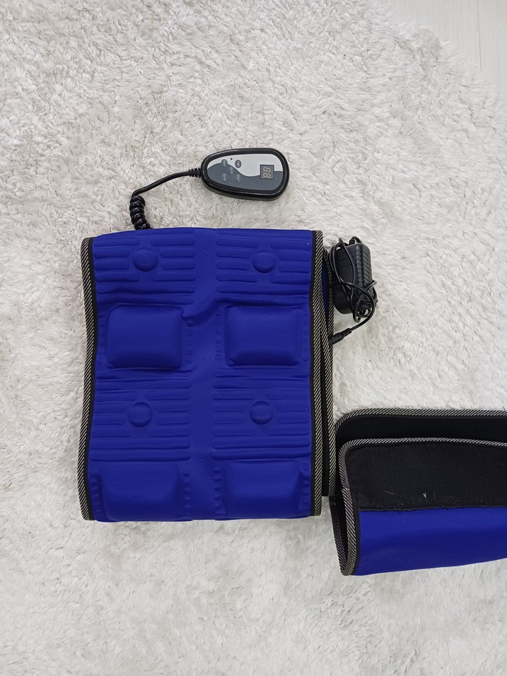 Mavi Yoga Kemeri ve Masaj Aleti - Görsel 2