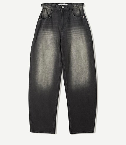 BERSHKA BALLOON FIT CARPENTER JEAN