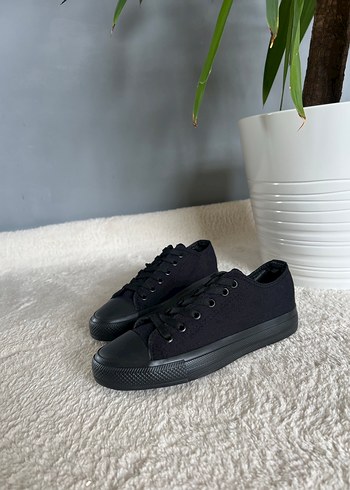 Converse Keten Kömür Bağcıklı Unisex Spor Ayakkabı