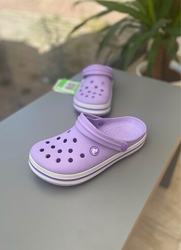 Lila Crocs