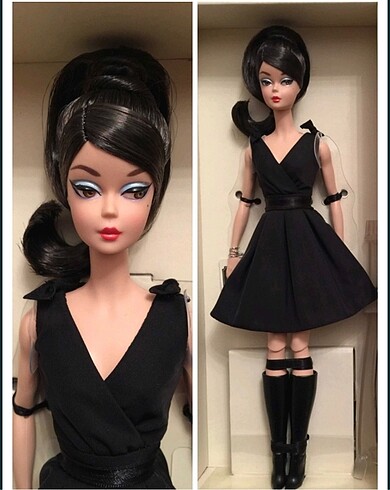 Barbie Classic Black Dress Silkstone