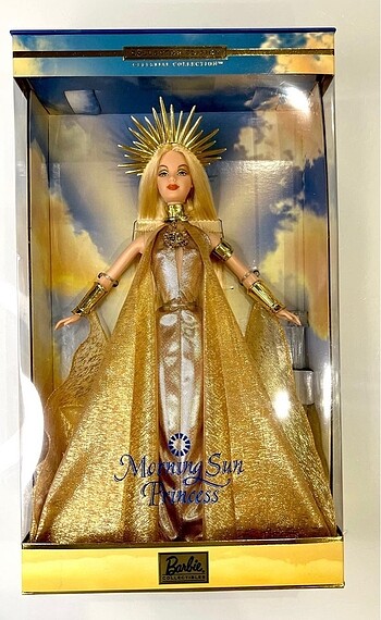Beden Barbie Vintage 2000 Celestial Collection Morning Sun Princess.