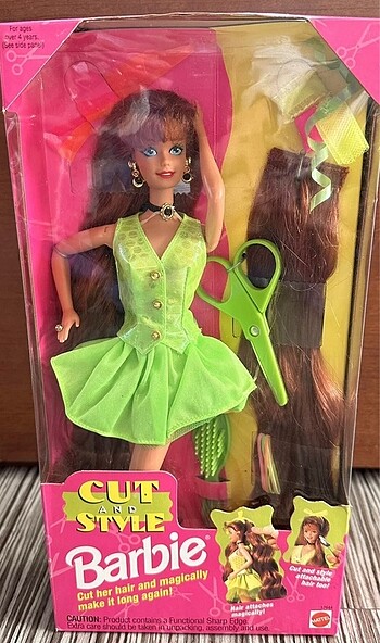 Barbie Cut N Style Red Head 1994