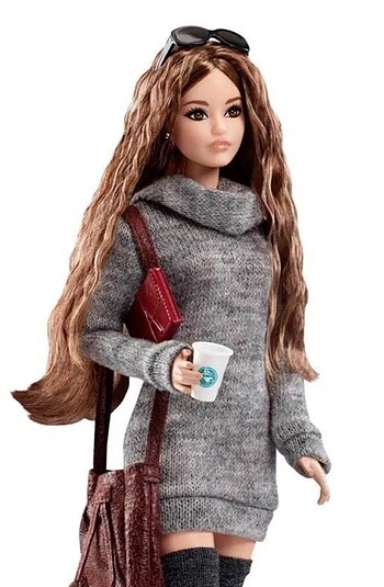 Barbie Look grey Sweater Dress 33000lira