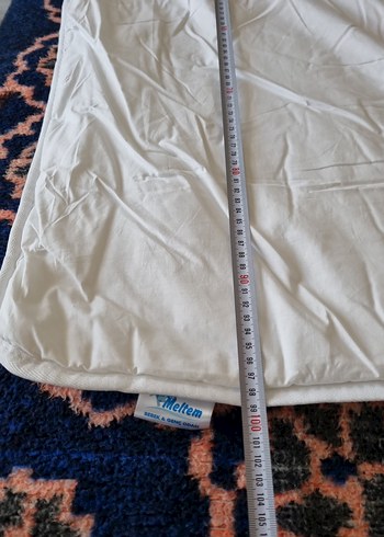 Beyaz Düz bebek yorganı - Görsel 8