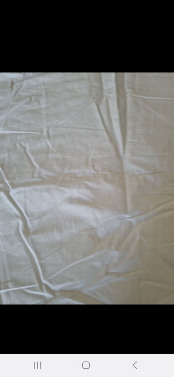 Beyaz Düz bebek yorganı - Görsel 3