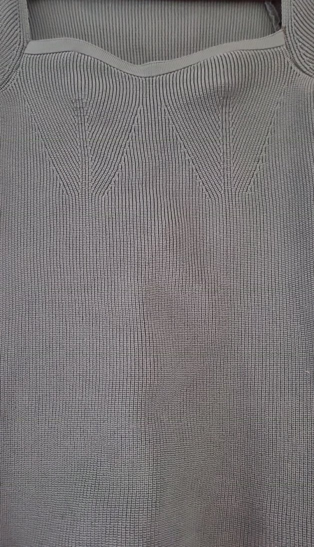 Kadın Koyu Yeşil İnce Triko Kazak - Görsel 3