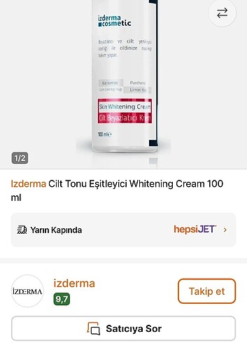 Diğer Cilt beyazlatıcı Krem
