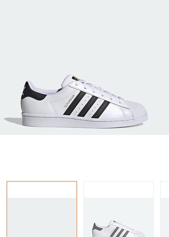 Beyaz Siyah Adidas Superstar Kadın Spor Ayakkabı