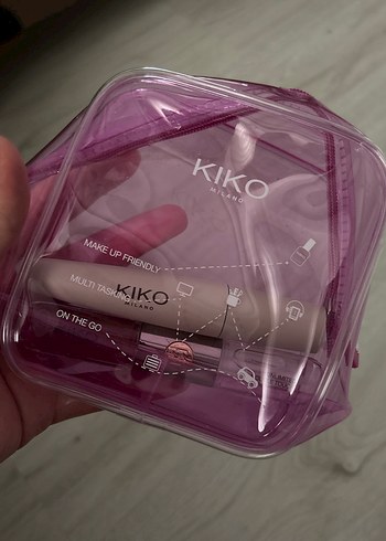 Kiko KIKO Makyaj Çantası Rimel ve Ruj seti