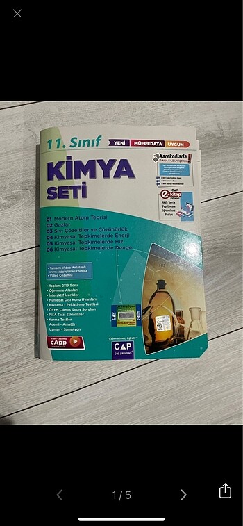 Çap 11.sınıf kimya fasikülü