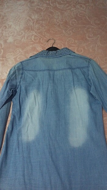 Jean gömlek - Görsel 5