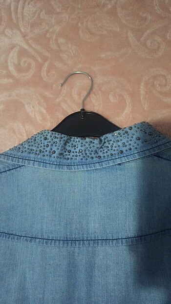 Jean gömlek - Görsel 6