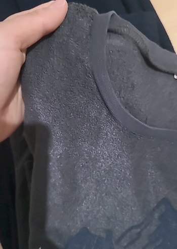 Gri Baskılı Uzun Kollu Erkek Pijama Takımı - Görsel 2