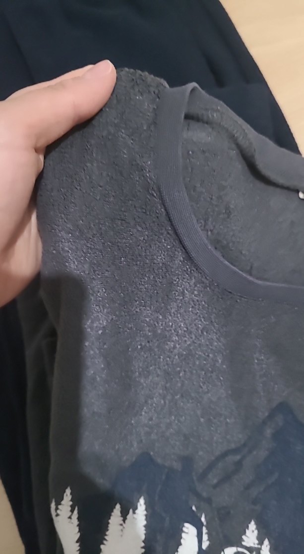 Gri Baskılı Uzun Kollu Erkek Pijama Takımı - Görsel 2