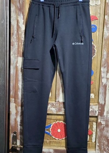 Columbia Siyah Fermuarlı Outdoor Eşofman