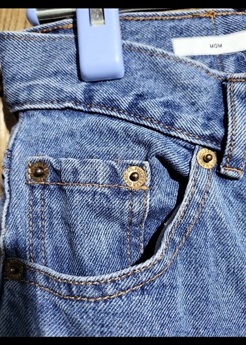 26 Beden mavi Renk PULL&BEAR MOM JEAN