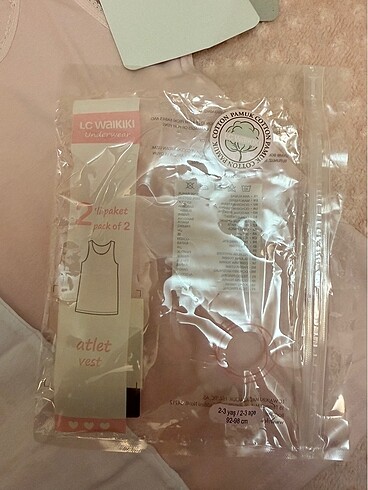 LCW kız çocuk atlet - Görsel 2