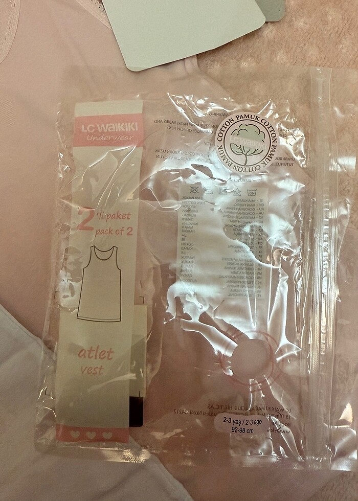 LCW kız çocuk atlet - Görsel 2