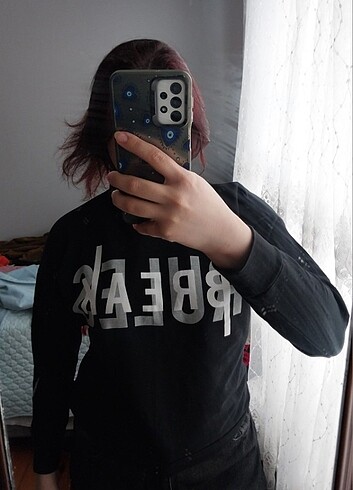 Baskılı sweatshirt